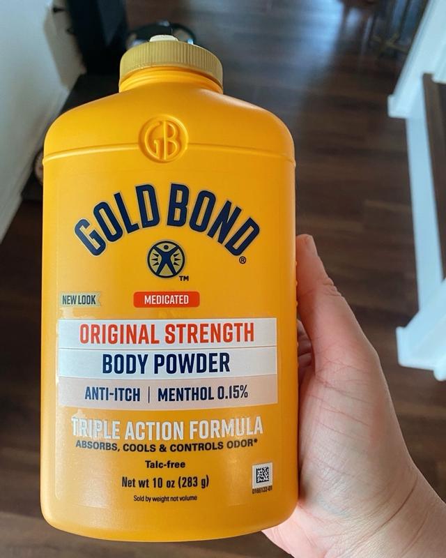 Gold Bond Medicated Body Powder Extra Strength with Talc 10 oz AND deals 4 oz bottles