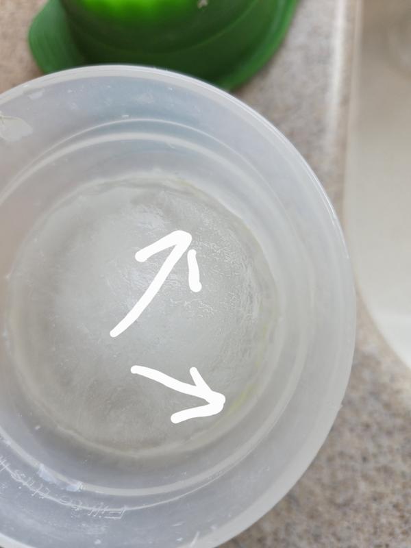 Photo submitted with review of product