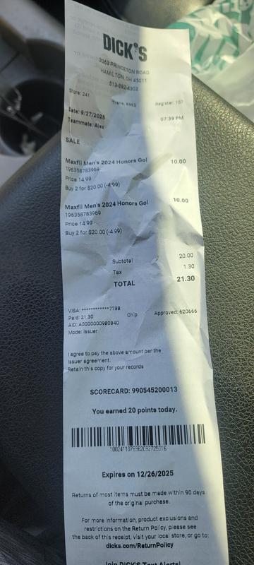 Photo submitted with review of product