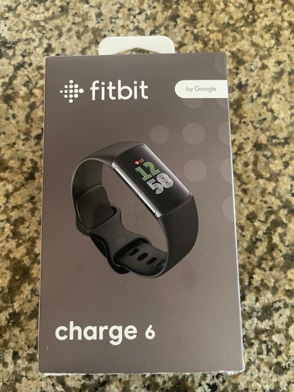 Fitbit Charge 6 Fitness and Health Tracker - Obsidian | HSN