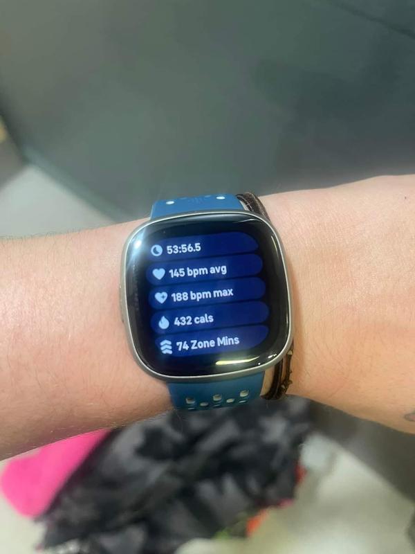 Fitbit Sense 2 Advanced Health Smartwatch - Blue Mist, Pale Gold | HSN