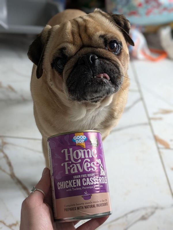 Good Boy Home Faves Beef Stew with Broccoli Carrots Where To