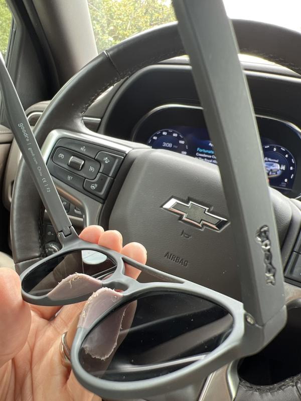 Photo submitted with review of product