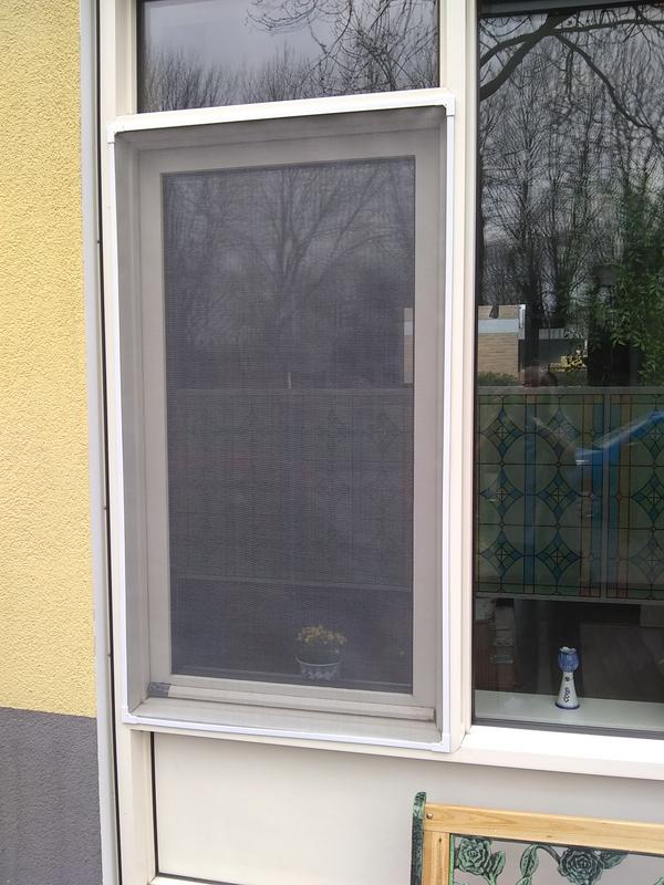 Magnetische Horren Voor Raam 85 x 120 cm Zonder Boren Horraam Insectenbescherming Automatische Sluiting Voor Openslaande Deuren Glazen Schuifdeuren Terrasdeuren, Grijs