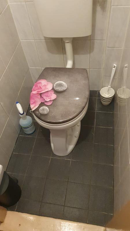 Schütte Duroplast Wc-bril Flowers&wood Met Softclose-hygiënisch, Duurzaam