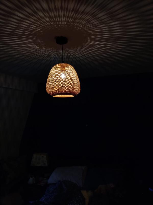 Hanglamp Dembleby, 3-lamps, natuur
