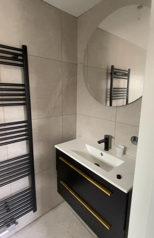 Badmeubel Casajoy Bold Topblad Wit Onderkast 1200 cm Met Strepen Eiken