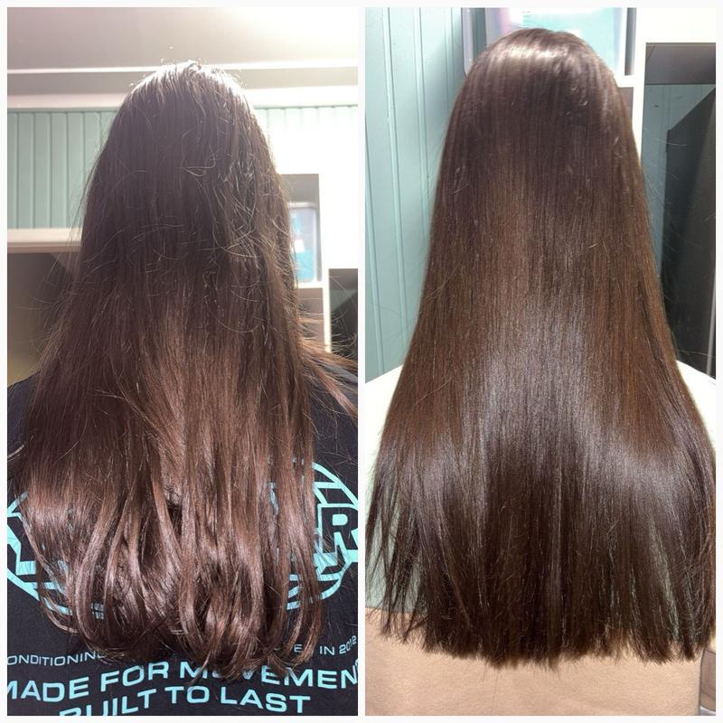 Before and after photo!