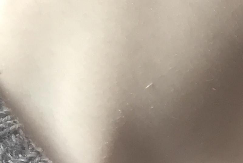 Pilling close up