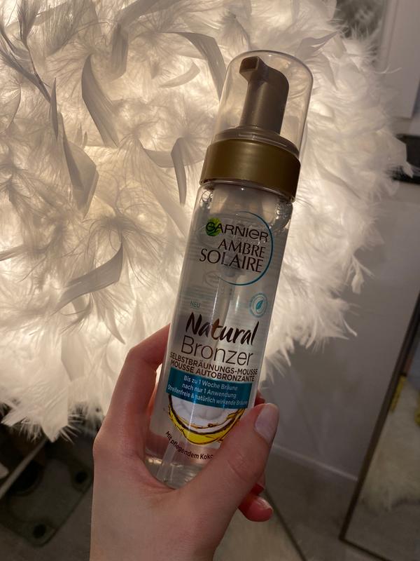 Solaire online Natural kaufen Selbstbräunungs-Mousse Garnier Ambre Bronzer