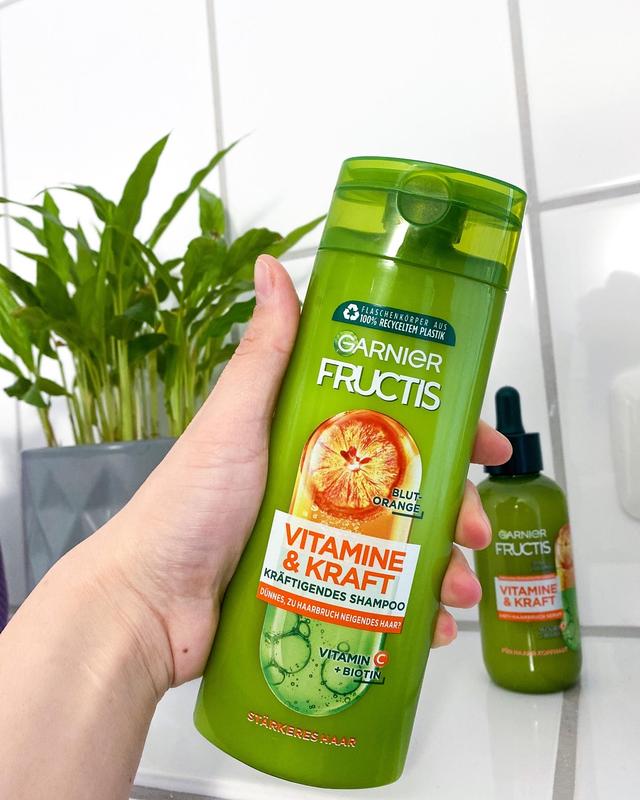 mit online kaufen Kraft Fructis & Garnier Vitamine Shampoo Kräftigendes Blutorange