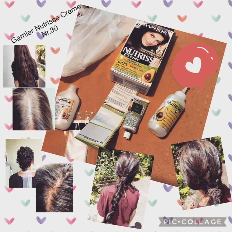 Mein Färbetag mit Garnier Nutrisse Creme Nr.30 Espresso