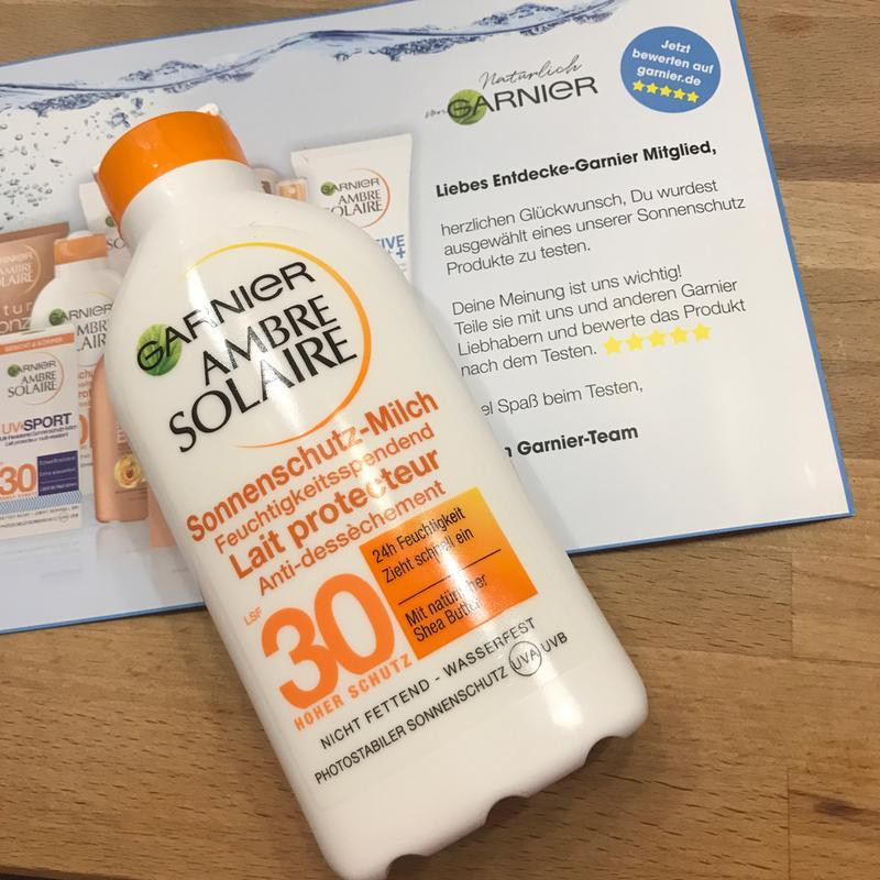 Die Sonnenschutz-Milch von Ambre Solaire