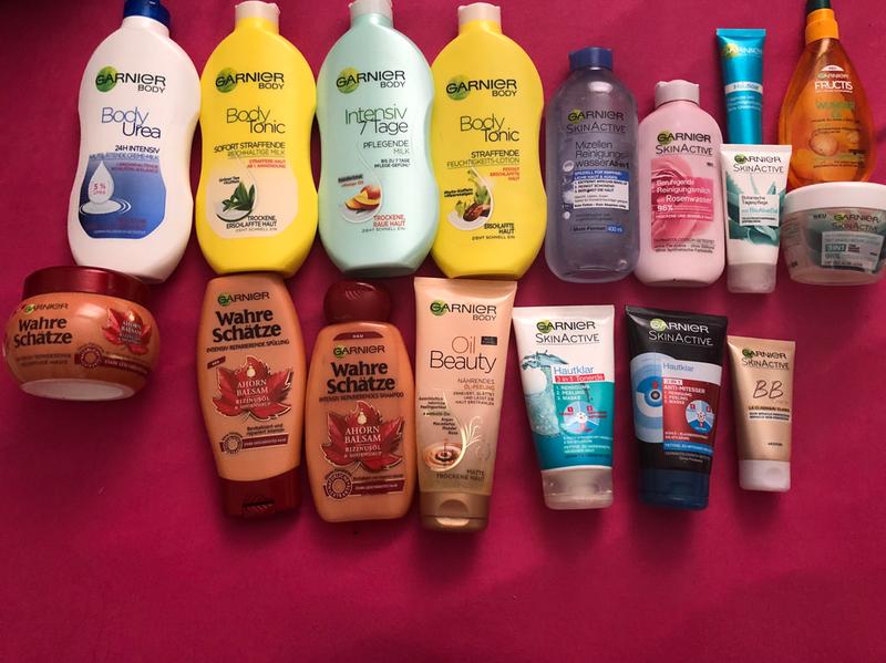 Meine Garnier Produkte