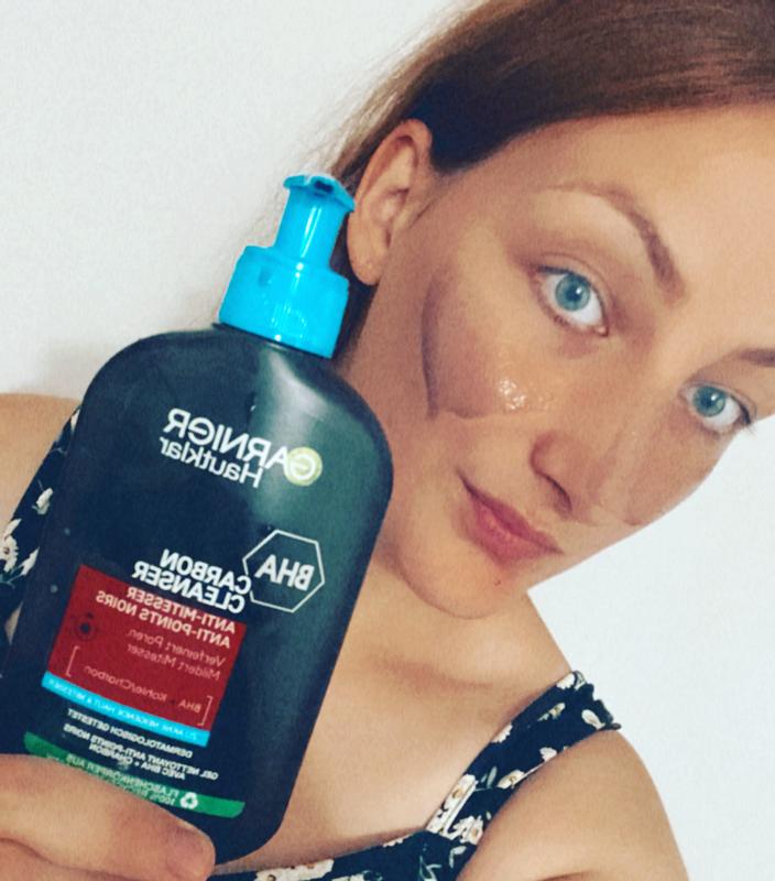 Ich mit dem Cleanser