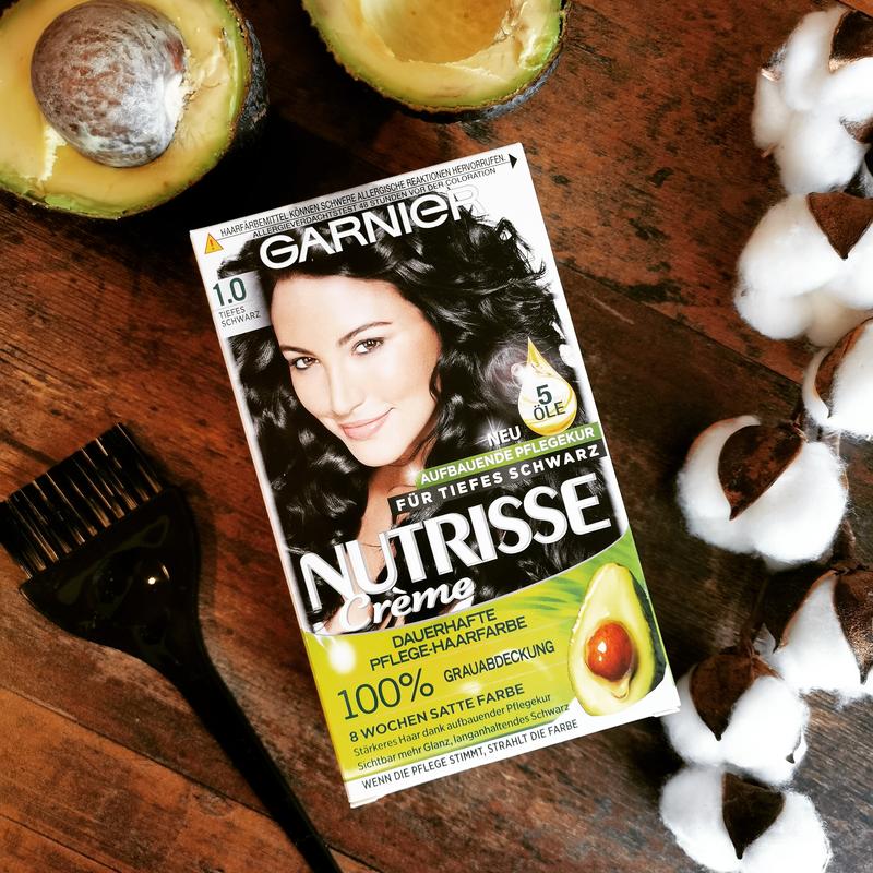 Garnier Nutrisse Haarfarbe Tiefes Schwarz