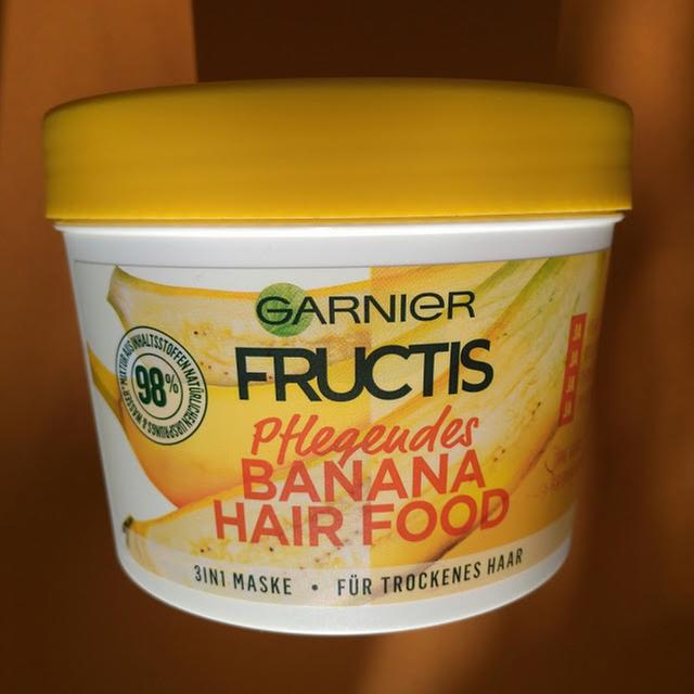 Garnier Fructis Banana Hair Food 3in1 Maske