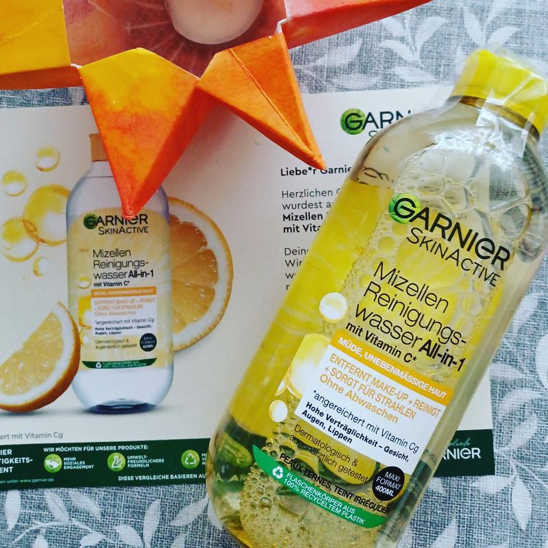 Mizellenwasser mit Vitamin C