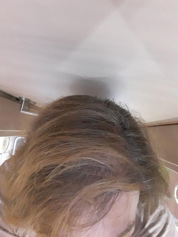 Meine Haare vor dem Färben mit Olia Karamellbraun