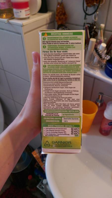 Inhaltsstoffe gut vermerkt