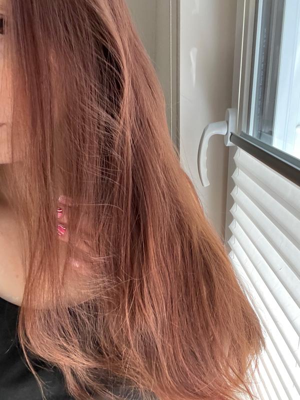 Meine Haare nachher.