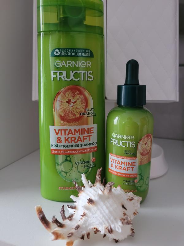 Garnier Fructis online Blutorange Shampoo kaufen Vitamine Kräftigendes mit Kraft 