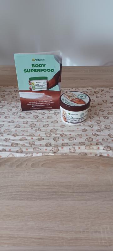 Mein Paket mit der Bodybutter Kakao