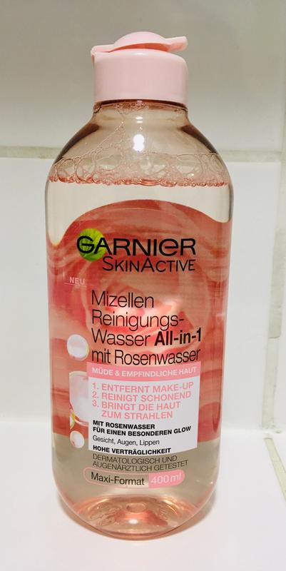 Garnier SkinActive Mizellen Reinigungswasser All-in-1 online kaufen Rosenwasser mit