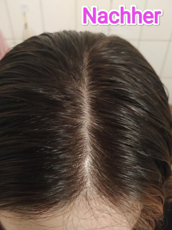 Die Haare nachher