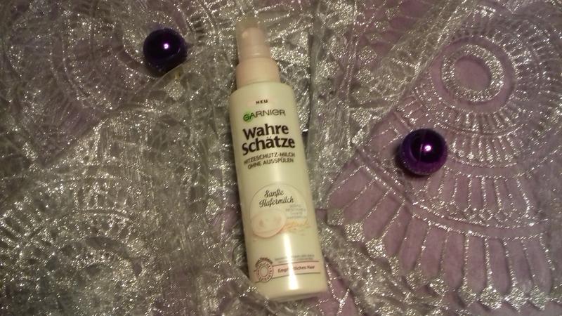 Ein totaler Schatz....vor dem Föhnen und Glätten, die Haare schützen.