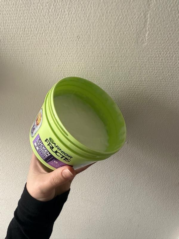 Garnier Fructis Locken-Haarmaske, 320 Ml – Mit Zitronenprotein & Vitaminen, Für Lockiges & Gewelltes Haar