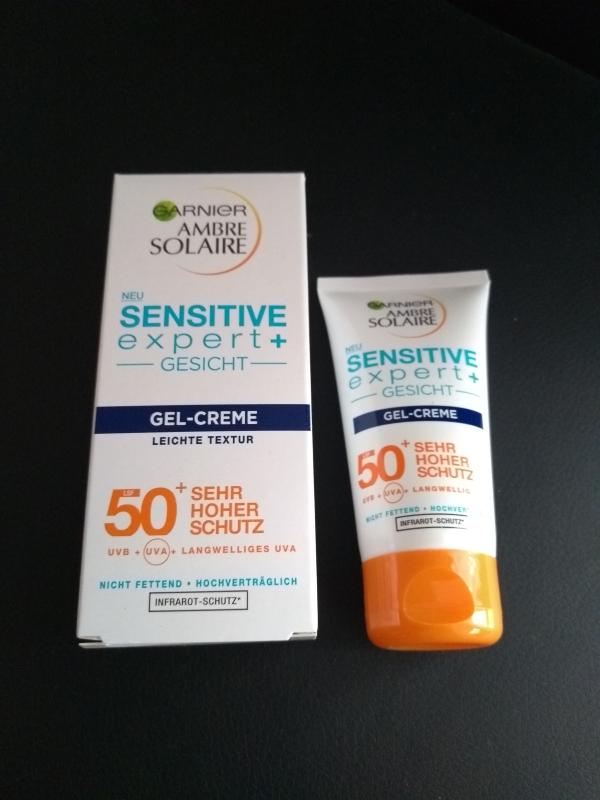 Garnier Ambre Solaire Sensitive Expert Gesicht Gel Creme Lsf 50 Online Kaufen Rossmann De