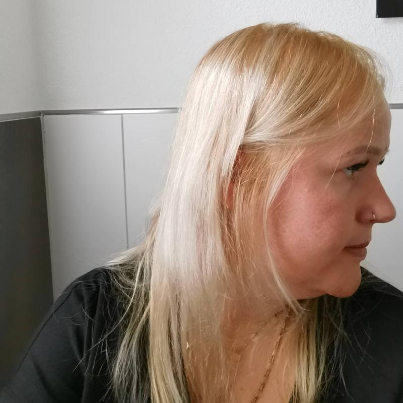 Nach dem Färben