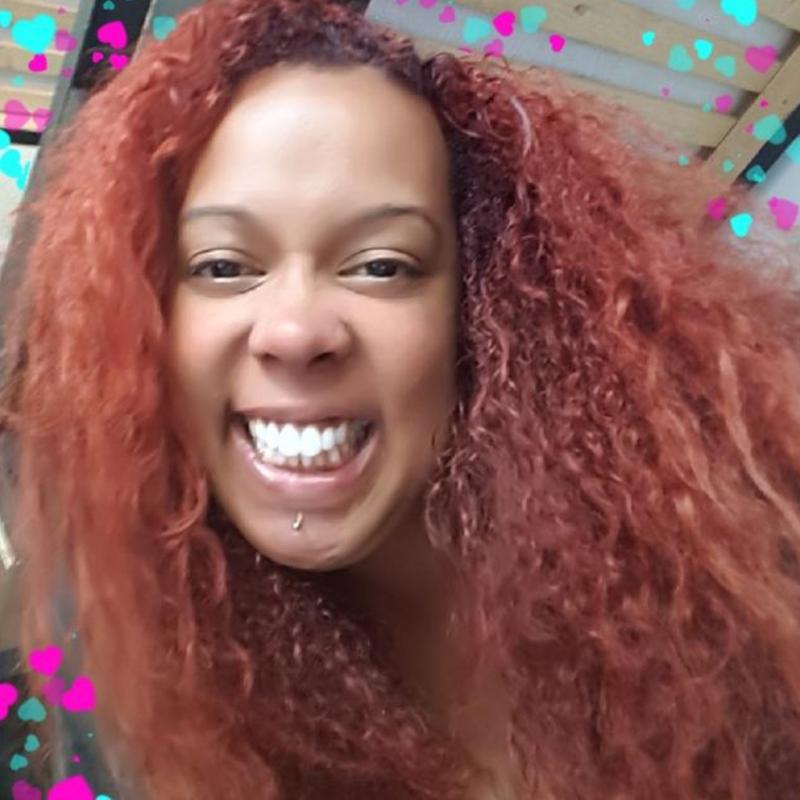 Meine Haare strahlen