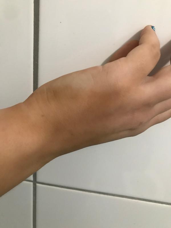 Vorsicht beim Händewaschen