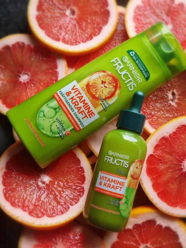 & Fructis kaufen Blutorange Vitamine Garnier Kräftigendes Kraft mit Shampoo online