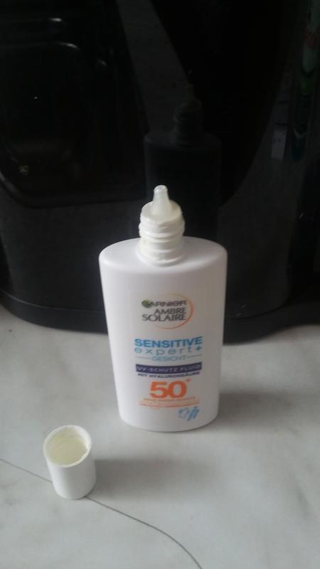 Gesicht Solaire kaufen Fluid Garnier Ambre expert+ 50+ online LSF sensitive UV-Schutz