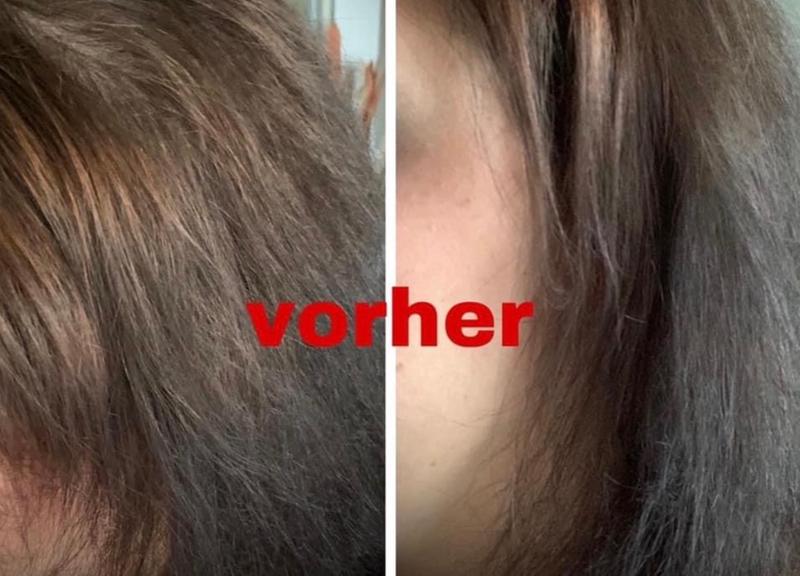 Vor dem Färben
