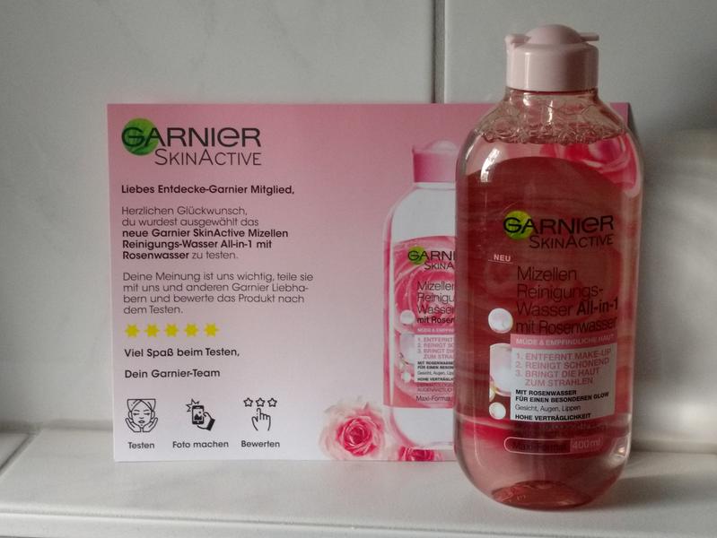 Garnier SkinActive Mizellen Reinigungswasser All-in-1 mit Rosenwasser  online kaufen