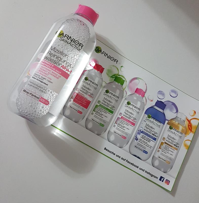 Garnier Mizellen Reinigungswasser - mein neuer Favorit