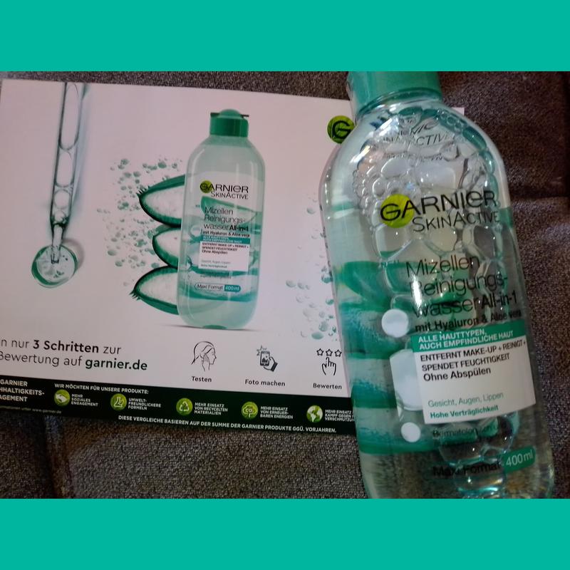 Garnier SkinActive Mizellen Reinigungswasser All-in-1 Hyaluron & Aloe Vera  online kaufen | rossmann.de