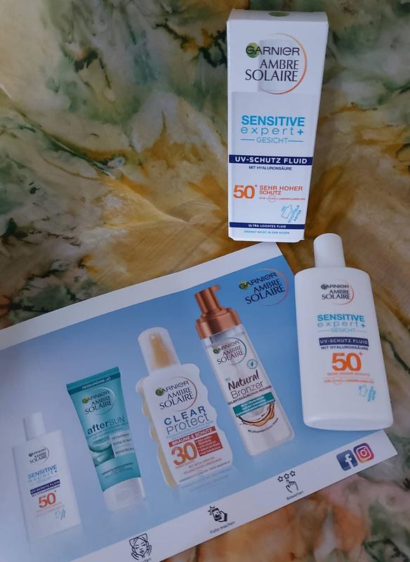 Das Garnier Ambre Solaire Sensitive expert 50+