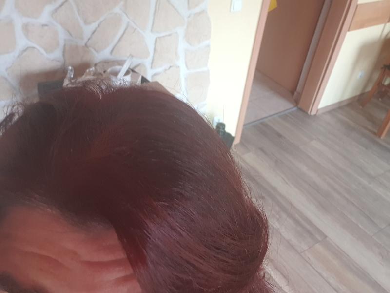 Haarfarbe nachher