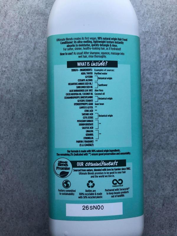 ingredients clear and easy to understand
