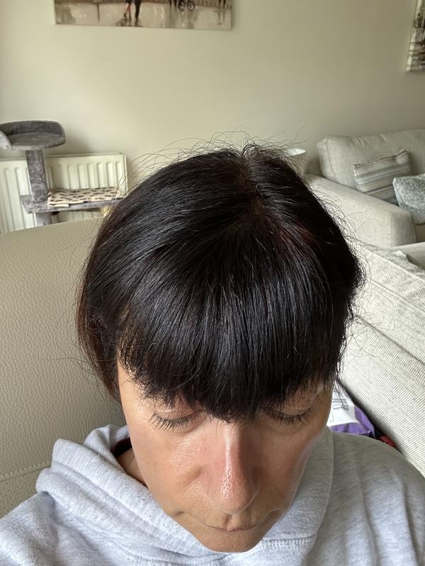 After Garnier colour retouch (Brown)