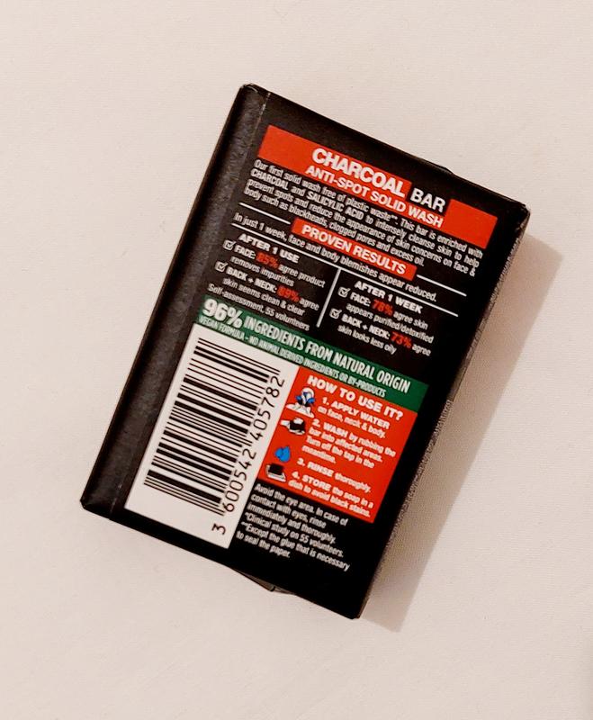 Garnier SkinActive PureActive Charcoal Bar