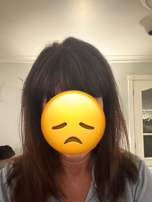 After using dark blonde