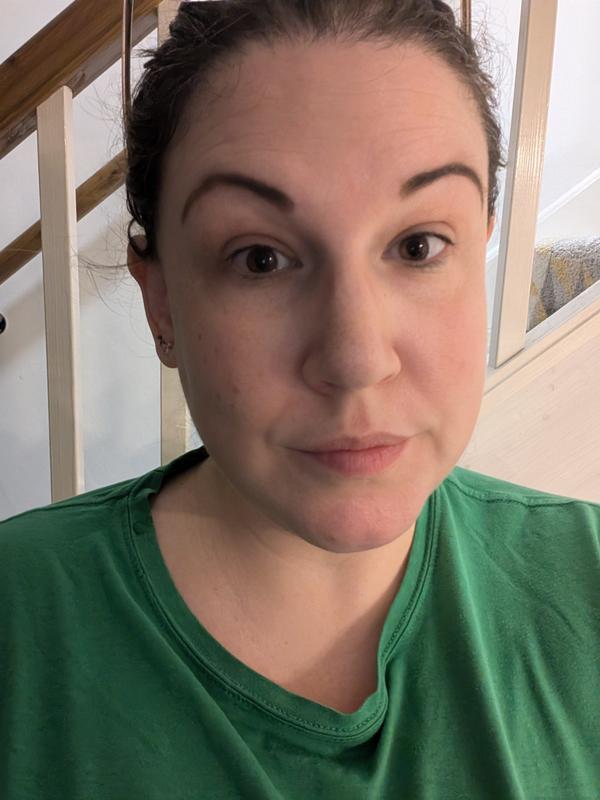Make-up removed