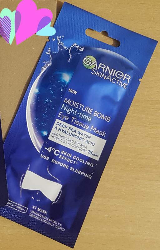 Moisture Bomb night time Eye Tissue Mask