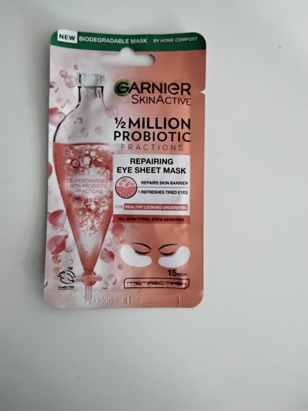 my new repairing eye sheet mask